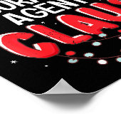 Insurance Agent Santa Claus Christmas Matching Cos Poster (Hoek)