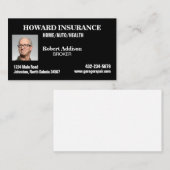 Insurance Broker Visitekaartje (Voorkant / Achterkant)