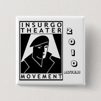 Insurgo Pin 2010, Alumni Vierkante Button 5,1 Cm