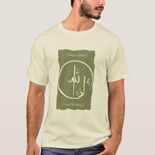 Insya Allah T-shirt (Voorkant)