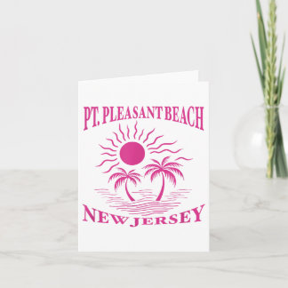 Int Aangenaam Strand New Jersey Nj Jongen Meisje M Kaart