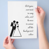 Int. voor Bride & Groom Flyer (Hand)