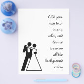 Int. voor Bride & Groom Flyer (Enkel)