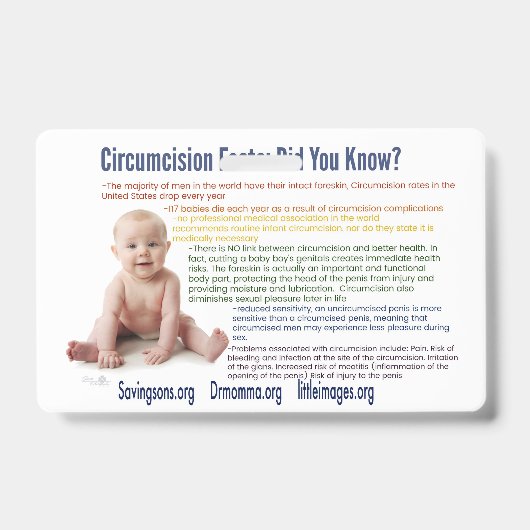 Intactivisme-infokaarten Badge (Voorkant)