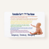 Intactivisme-infokaarten Badge (Achterkant)