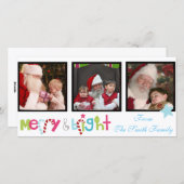 intagram Kerstmisphotocards Feestdagenkaart (Voorkant / Achterkant)