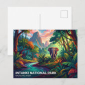 Intanki National Park India Briefkaart (Voorkant / Achterkant)