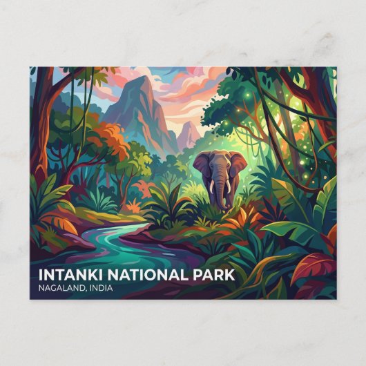 Intanki National Park India Briefkaart (Voorkant)