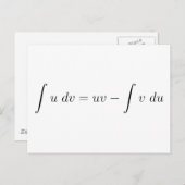 Integratie van onderdelen briefkaart (Voorkant / Achterkant)