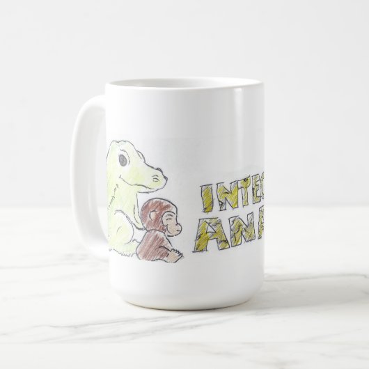 Integratief anatomieontwerp 1 koffiemok (Voorkant links)