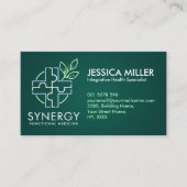 Integratieve gezondheidszorg - Functionele geneesk Visitekaartje (Voorkant)