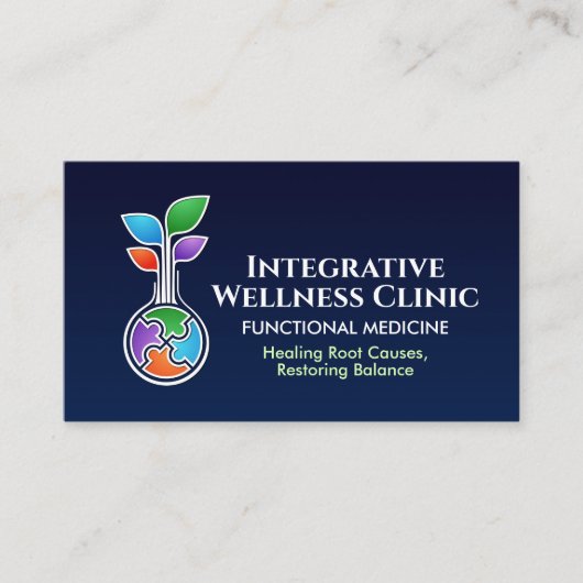 Integratieve Wellness - Functionele Geneeskunde Visitekaartje (Voorkant)