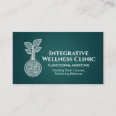 Integratieve Wellness - Functionele Geneeskunde Visitekaartje (Voorkant)