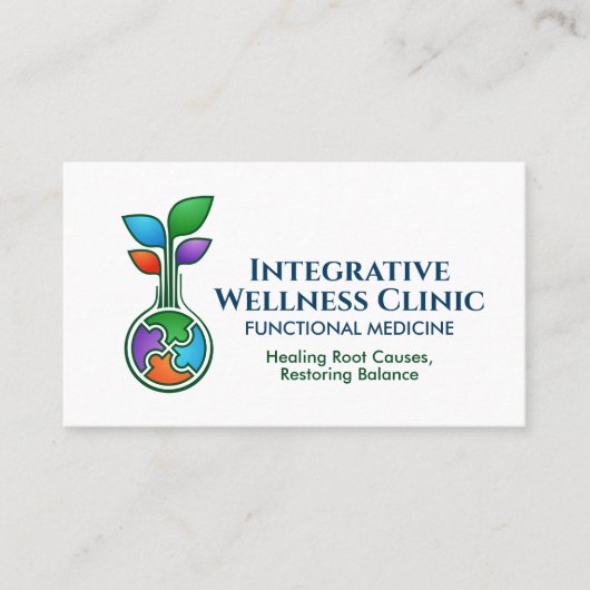 Integratieve Wellness - Functionele Geneeskunde Visitekaartje (Voorkant)
