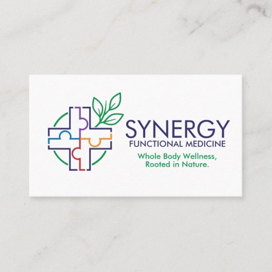 Integrative Healing Cross-functionele geneeskunde Visitekaartje (Voorkant)