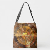 Integriteit Abstract Art Cross Body Crossbody Tas (Achterkant)