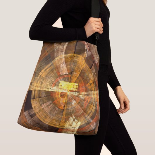 Integriteit Abstract Art Cross Body Crossbody Tas (Dichtbij)