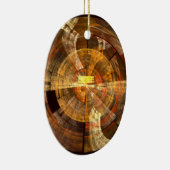 Integriteit Abstract Art Oval Ornament (Rechts)