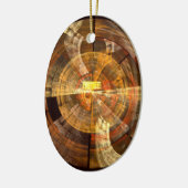 Integriteit Abstract Art Oval Ornament (Links)