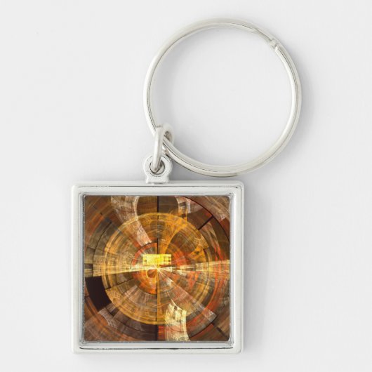 Integriteit Abstract Art Small Sleutelhanger (Voorkant)