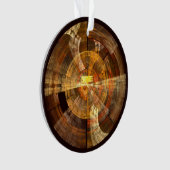 Integriteit Abstracte Art Acrylcirkel Ornament (voorkant)