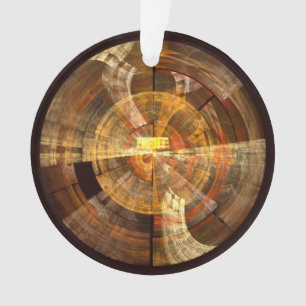 Integriteit Abstracte Art Acrylcirkel Ornament