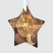 Integriteit Abstracte Art AcrylStar Ornament (voorkant)