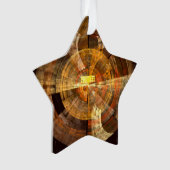 Integriteit Abstracte Art AcrylStar Ornament (voorkant)