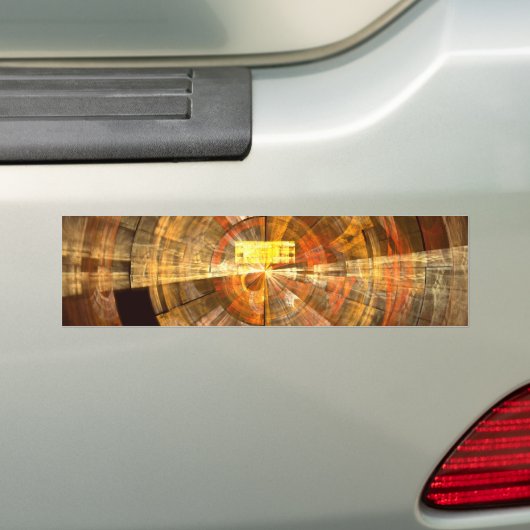 Integriteit Abstracte Art Bumpersticker (Op auto)