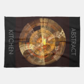 Integriteit Abstracte Art Kitchen Towel Theedoek (Horizontaal)