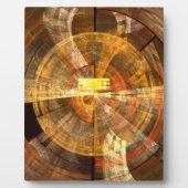 Integriteit Abstracte Art Plaque Fotoplaat (Voorkant)