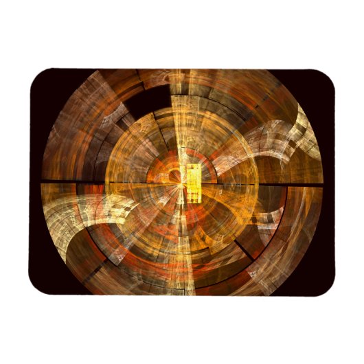 Integriteit Abstracte art Premium Magnet Magneet (Horizontaal)