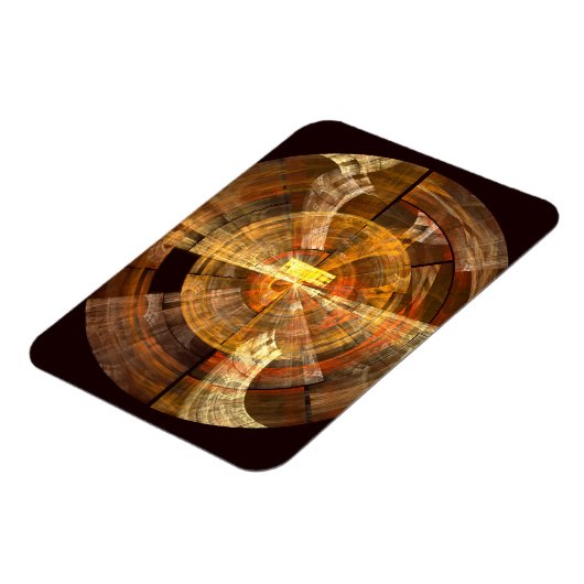 Integriteit Abstracte art Premium Magnet Magneet (Linkerzijde)