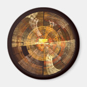 Integriteit Abstracte art Round Magnet (Voorkant)