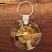 Integriteit Abstracte Art Sleutelhanger (Voorkant)