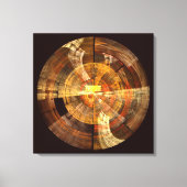 Integriteit Abstracte Art Wrapped Canvas Print (Voorkant)