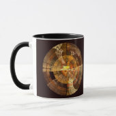 Integriteit Abstracte koffie-Mok Mok (Links)