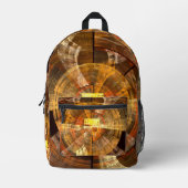 Integriteit Abstracte kunst Bedrukte Rugzak (Voorkant)