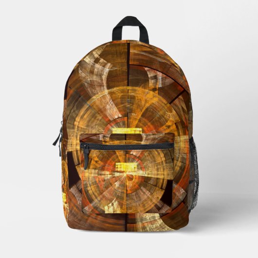 Integriteit Abstracte kunst Bedrukte Rugzak (Voorkant)