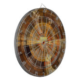 Integriteit Abstracte kunst Dartbord (Voorkant Links)