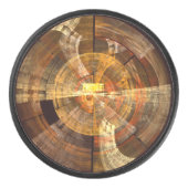 Integriteit Abstracte kunst Hockey Puck (Voorkant)