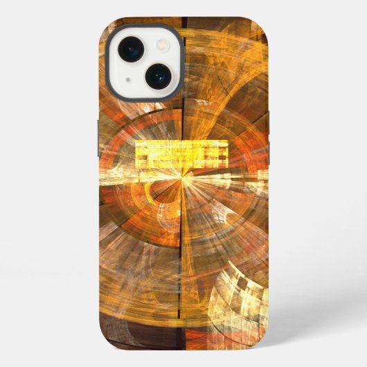 Integriteit Abstracte kunst iPhone Hoesje (Achterkant)