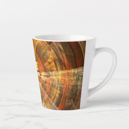 Integriteit Abstracte kunst Latte Mok (Rechts)