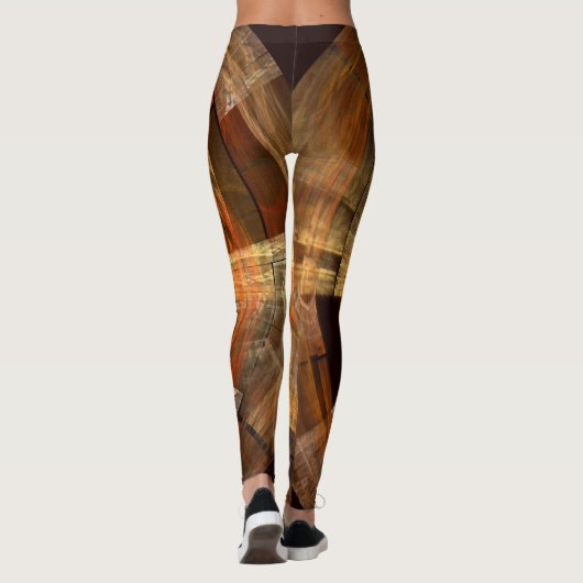 Integriteit Abstracte kunst Leggings (Achterkant)