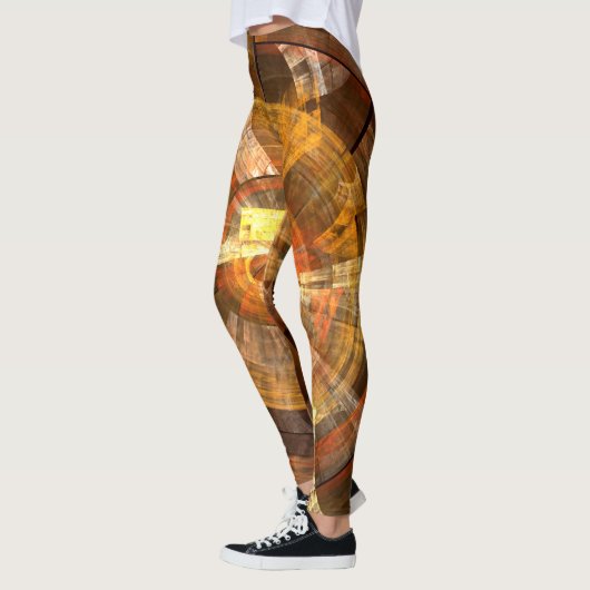 Integriteit Abstracte kunst Leggings (Links)