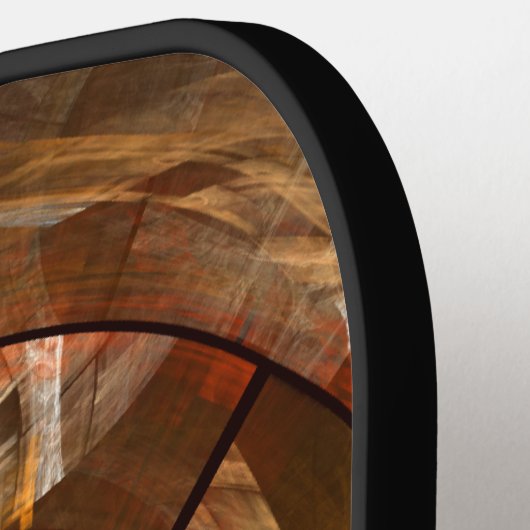 Integriteit Abstracte kunst Pickleball Paddle (Links Detail)