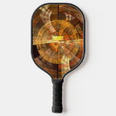 Integriteit Abstracte kunst Pickleball Paddle (Achterkant)