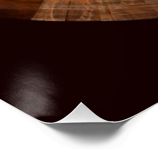 Integriteit Abstracte kunst Poster (Hoek)