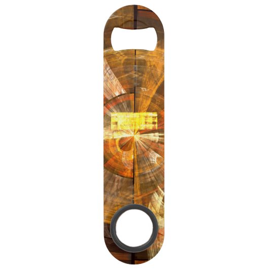 Integriteit Abstracte kunst Speed Flessenopener (Achterkant)