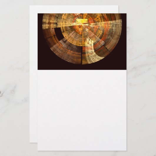 Integriteit Abstracte kunstartikelen Briefpapier (Voorkant / Achterkant)